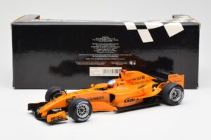 McLaren MP4-20 Mercedes G. Paffett Interim Test Car 2006 Minichamps 1:18 530061895 Metal - imaginea 6 din 6