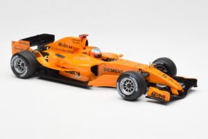 McLaren Mercedes MP4-20 G. Paffett F1 Test Car 2006 Minichamps 1:18 B66962342 Metal - imaginea 4 din 6