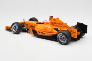 McLaren Mercedes MP4-20 G. Paffett F1 Test Car 2006 Minichamps 1:18 B66962342 Metal - imaginea 5 din 6