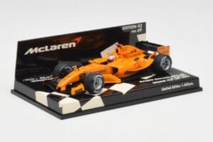 McLaren Mercedes MP4-20 G. Paffett Test Car 2006 Minichamps 1:43 530064395 Metal - imaginea 2 din 5