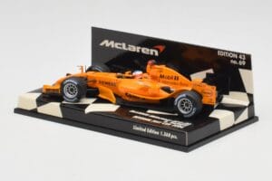 McLaren Mercedes MP4-20 G. Paffett Test Car 2006 Minichamps 1:43 530064395 Metal - imaginea 3 din 5