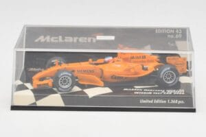 McLaren Mercedes MP4-20 G. Paffett Test Car 2006 Minichamps 1:43 530064395 Metal - imaginea 5 din 5