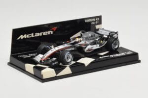McLaren Mercedes MP4-20 #10 J-P. Montoya Race Car 2005 Minichamps 1:43 530054310 Metal - imaginea 2 din 5
