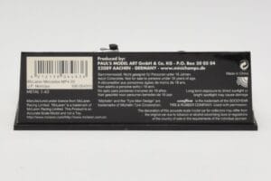 McLaren Mercedes MP4-20 #10 J-P. Montoya Race Car 2005 Minichamps 1:43 530054310 Metal - imaginea 4 din 5