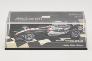 McLaren MP4-20 Mercedes P. de la Rosa F1 2005 Minichamps 1:43 530054315 Metal - imaginea 4 din 5