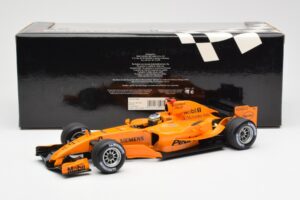 McLaren MP4-20 Mercedes P. de la Rosa Interim Test Car 2006 Minichamps 1:18 530061894 Metal - imaginea 6 din 6