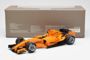 McLaren Mercedes MP4-20 P. de la Rosa F1 Test Car 2005 Minichamps 1:18 B66962343 Metal - imaginea 6 din 6