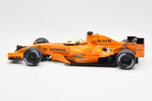 McLaren MP4-21 Mercedes #4 J.P. Montoya Interim Livery 2006 Minichamps 1:18 530061874 Metal - imaginea 3 din 6