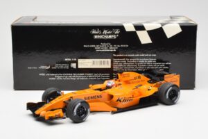McLaren MP4-21 Mercedes #3 K. Raikkonen Interim Livery 2006 Minichamps 1:18 530061873 Metal - imaginea 6 din 6