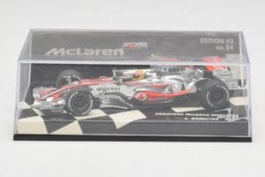 McLaren Mercedes MP4-22 #2 L. Hamilton Race Car 2007 Minichamps 1:43 530074302 Metal - imaginea 5 din 5