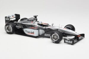 McLaren MP4-15 #2 D. Coulthard F1 2000 Hot Wheels 1:18 26740 Metal - imaginea 4 din 6