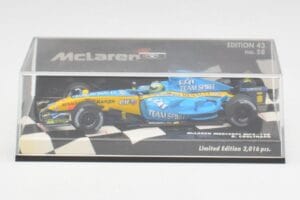 McLaren MP4-19B #5 D. Coulthard F1 2004 Minichamps 1:43 530044315 Metal - imaginea 5 din 5