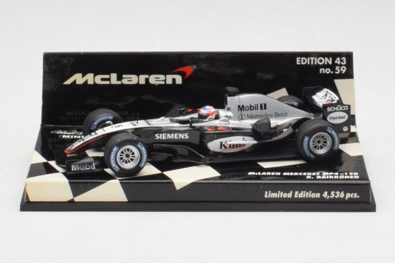 McLaren MP4-19B #6 K. Raikkonen F1 2004 Minichamps 1:43 530044316 Metal