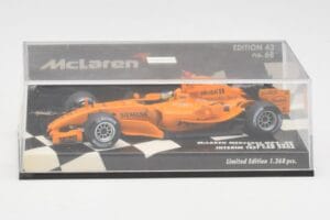 McLaren MP4/20 P. de la Rosa 2006 Minichamps 1:43 530064394 Metal - imaginea 5 din 5