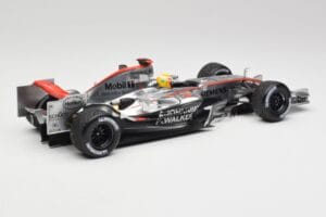McLaren MP4-21 L. Hamilton Silverstone Test 2006 Minichamps 1:18 530061884 Metal - imaginea 2 din 6