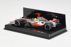 McLaren MP4-22 L. Hamilton F1 Showcar 2007 Minichamps 1:43 530074372 Metal - imaginea 2 din 5