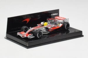 McLaren MP4-22 L. Hamilton F1 Showcar 2007 Minichamps 1:43 530074372 Metal - imaginea 5 din 5