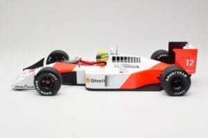 McLaren Honda MP4/4 Marlboro #12 A. Senna F1 World Champion 1988 Minichamps 1:12 540881212 Metal - imaginea 3 din 6