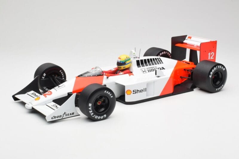 McLaren Honda MP4/4 Marlboro #12 A. Senna F1 World Champion 1988 Minichamps 1:12 540881212 Metal