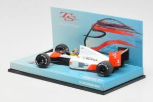 McLaren MP4/5 T. Sato Demonstration Run 2002 Minichamps 1:43 518020102 Metal - imaginea 3 din 5