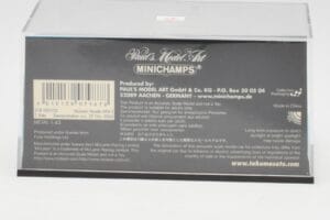 McLaren MP4/5 T. Sato Demonstration Run 2002 Minichamps 1:43 518020102 Metal - imaginea 4 din 5