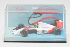 McLaren MP4/5 T. Sato Demonstration Run 2002 Minichamps 1:43 518020102 Metal - imaginea 5 din 5