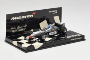 McLaren MP4/98T 2-Seater M. Hakkinen / E. Hakkinen F1 2000 Minichamps 1:43 530984378 Metal - imaginea 2 din 4