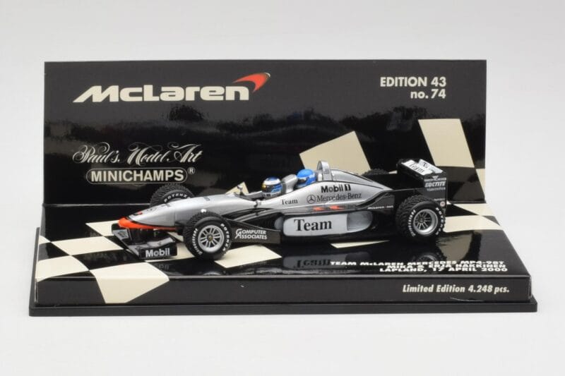 McLaren MP4/98T 2-Seater M. Hakkinen / E. Hakkinen F1 2000 Minichamps 1:43 McLaren MP4/98T 2-Seater M. Hakkinen / E. Hakkinen F1 2000 Minichamps 1:43 530984378 Metal