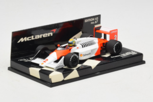 McLaren MP4/3 TAG #12 S. Johansson F1 1987 Minichamps 1:43 530874302 Metal - imaginea 2 din 4