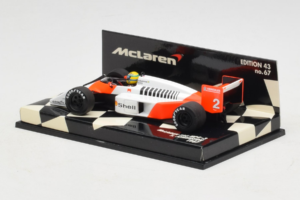 McLaren MP4/3 TAG #12 S. Johansson F1 1987 Minichamps 1:43 530874302 Metal - imaginea 3 din 4