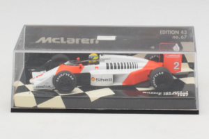 McLaren MP4/3 TAG #12 S. Johansson F1 1987 Minichamps 1:43 530874302 Metal - imaginea 4 din 4