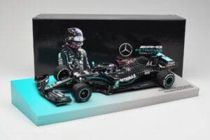 Mercedes AMG Petronas W11 #44 L. Hamilton Winner British GP 2020 Minichamps 1:18 113200444 Metal - imaginea 7 din 7