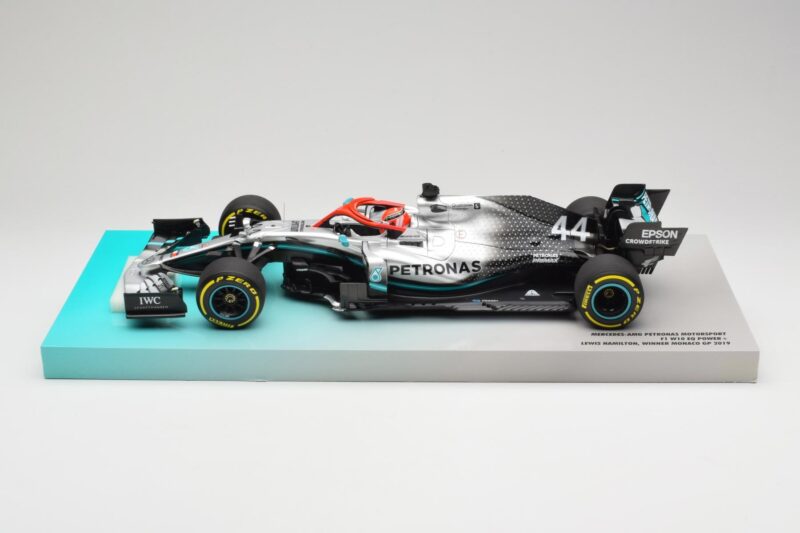 Mercedes AMG Petronas W10 EQ Power+ #44 L. Hamilton Monaco GP Winner 2019 Minichamps 1:18 113906644 Rășină