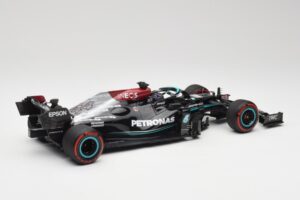 Mercedes AMG W12 Petronas #44 L. Hamilton Spanish GP 100th Pole 2021 Minichamps 1:18 110210444 Rășină - imaginea 2 din 7