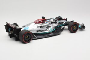 Mercedes AMG W13 E Performance Petronas #63 G. Russell Brazilian GP 1st Win 2022 Minichamps 1:18 110222163 Rășină - imaginea 2 din 7