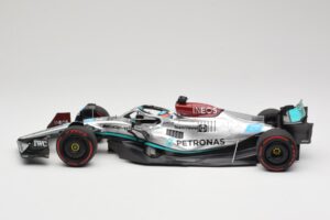 Mercedes AMG W13 E Performance Petronas #63 G. Russell Brazilian GP 1st Win 2022 Minichamps 1:18 110222163 Rășină - imaginea 3 din 7