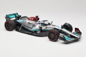 Mercedes AMG W13 E Performance Petronas #63 G. Russell Brazilian GP 1st Win 2022 Minichamps 1:18 110222163 Rășină - imaginea 4 din 7