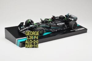 Mercedes AMG W14 E Performance Petronas #63 G. Russell Bahrain GP 2023 Minichamps 1:18 113230163 Rășină - imaginea 2 din 7