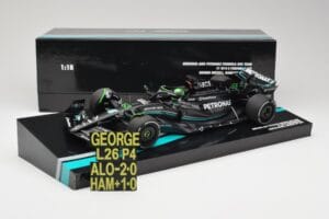 Mercedes AMG W14 E Performance Petronas #63 G. Russell Bahrain GP 2023 Minichamps 1:18 113230163 Rășină - imaginea 7 din 7