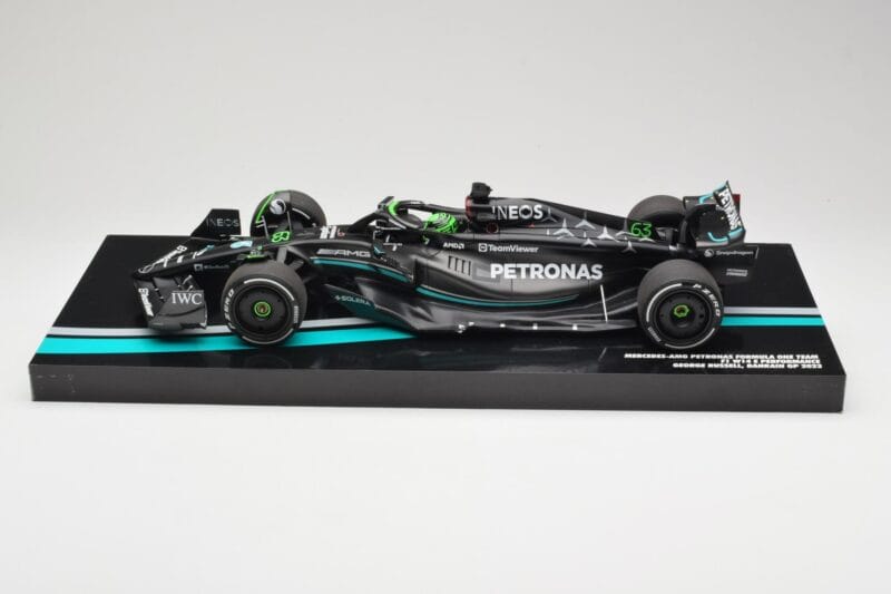 Mercedes AMG W14 E Performance Petronas #63 G. Russell Bahrain GP 2023 Minichamps 1:18 113230163 Rășină