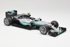 Mercedes AMG W07 #6 N. Rosberg Australia GP Winner 2016 Minichamps 1:18 110160006 Metal - imaginea 4 din 7