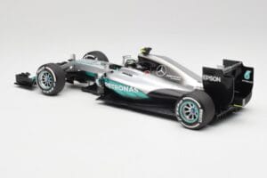 Mercedes AMG W07 #6 N. Rosberg Australia GP Winner 2016 Minichamps 1:18 110160006 Metal - imaginea 5 din 7