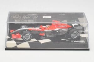 MF1 M16 Toyota #18 T. Monteiro F1 2006 Minichamps 1:43 400060018 Metal - imaginea 5 din 5