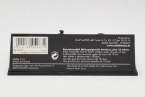 Minardi Cosworth PS03 #19 G. Bruni F1 2003 Minichamps 1:43 400030139 Metal - imaginea 4 din 5