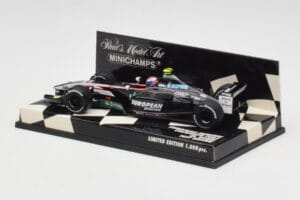 Minardi Cosworth PS03 M. Bobbi Test Car 2003 Minichamps 1:43 400030039 Metal - imaginea 4 din 5