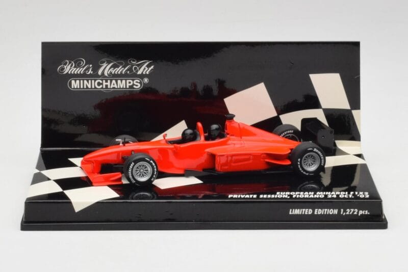 Minardi F1X2 Fiorano Test 2002 Minichamps 1:43 400020510 Metal