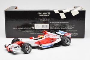 Panasonic Toyota Racing TF106 #8 R. Schumacher F1 2006 Minichamps 1:18 100060007 Metal - imaginea 6 din 6