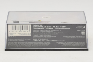 Toyota TF109 #10 T. Glock Panasonic Toyota Racing Australian GP 2009 Minichamps 1:43 400090010 Metal - imaginea 5 din 5