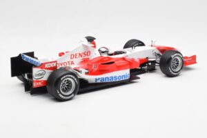 Toyota TF106 Panasonic Toyota Racing J. Trulli F1 Presentation 2006 Minichamps 1:18 AM59554H Metal - imaginea 2 din 6