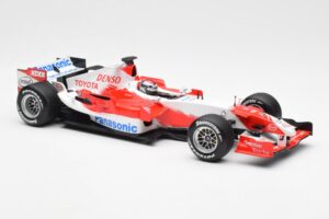 Toyota TF106 Panasonic Toyota Racing J. Trulli F1 Presentation 2006 Minichamps 1:18 AM59554H Metal - imaginea 4 din 6